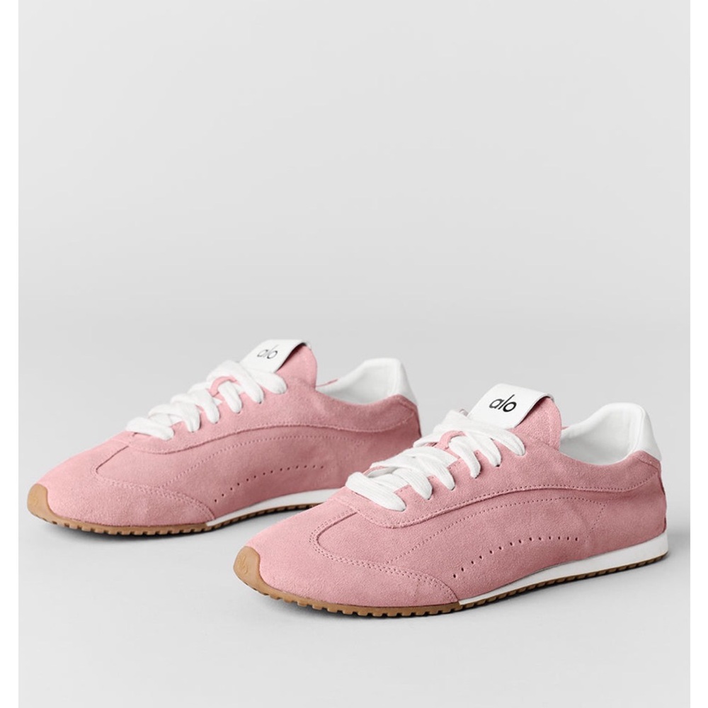 ALO Yoga sunset sneaker vintage pink